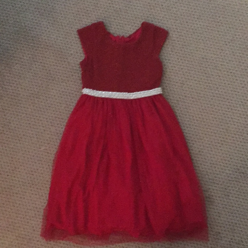 Girls Red Dress
